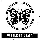 Trademark BUTTERFLY BRAND + Logo