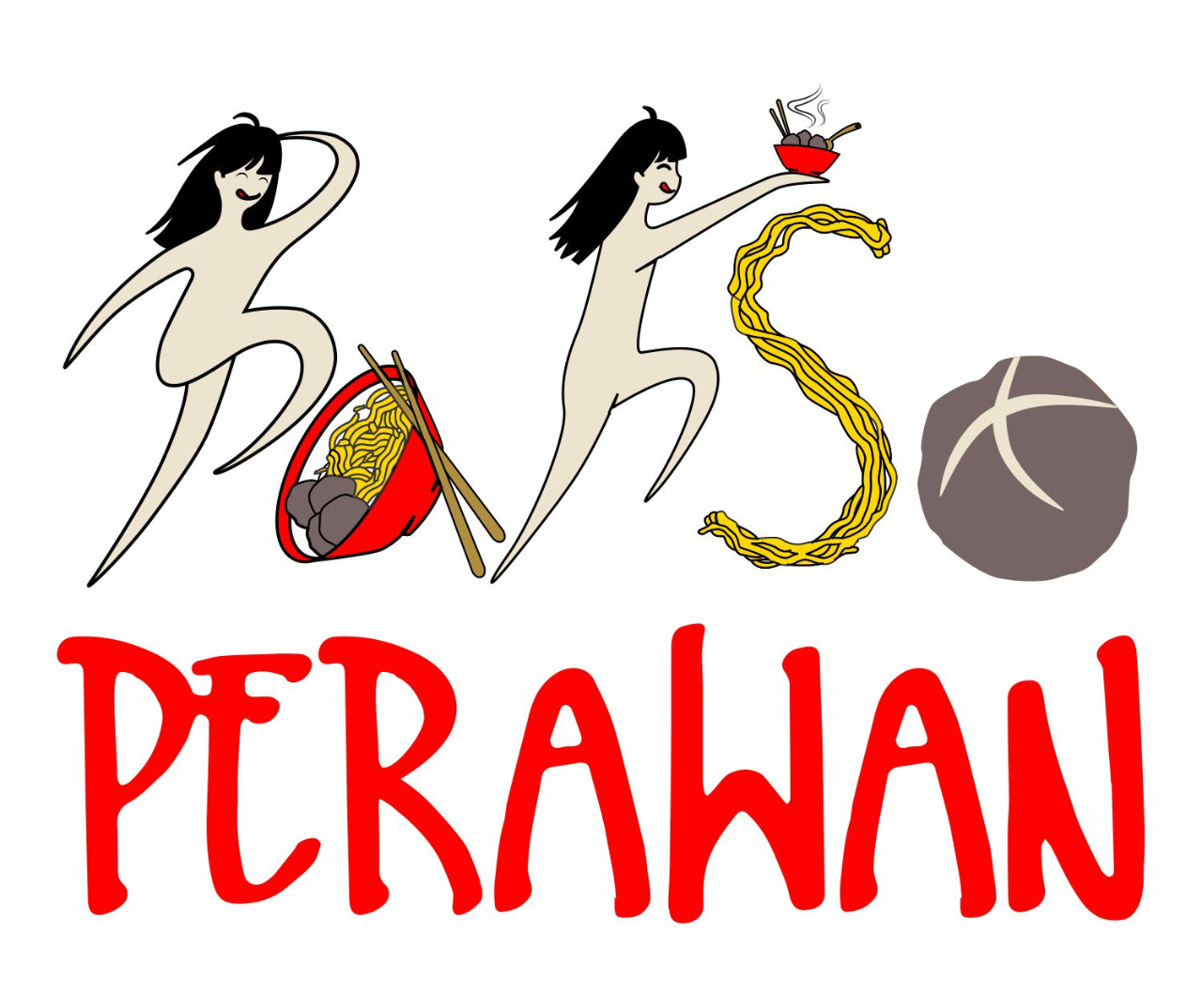 Trademark BAKSO PERAWAN + LOGO