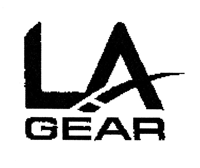 Trademark LA GEAR Stacked logo