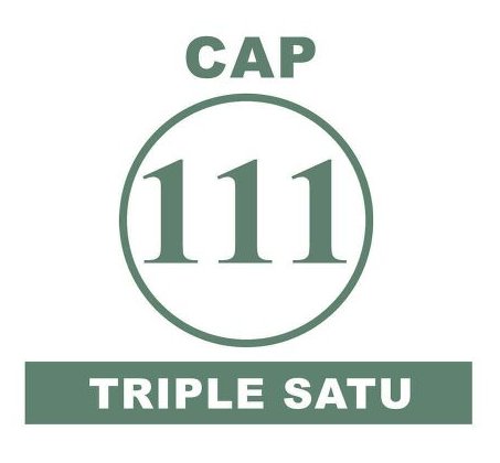 Trademark CAP TRIPLE SATU + LOGO