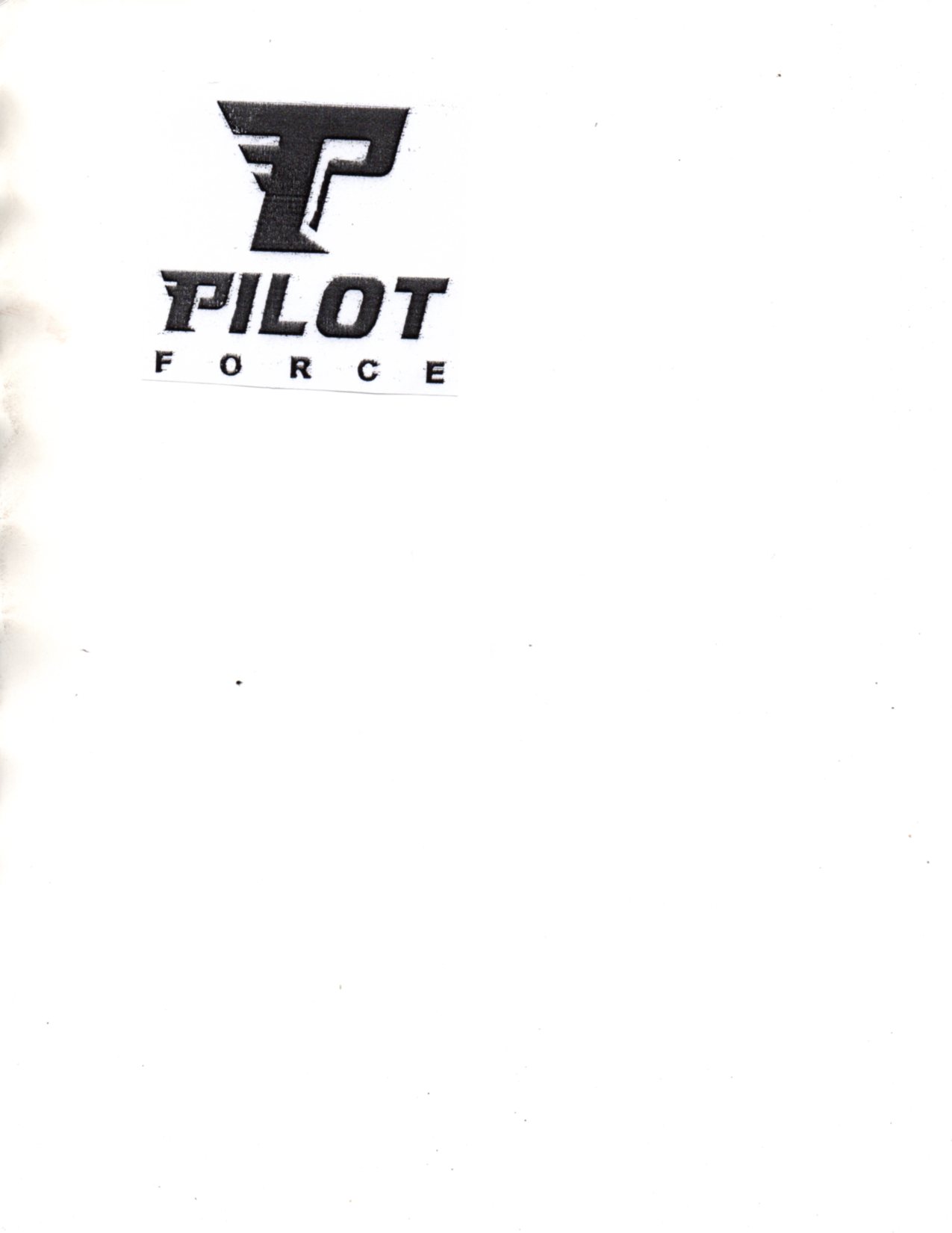 Trademark PILOT FORCE dan Logo