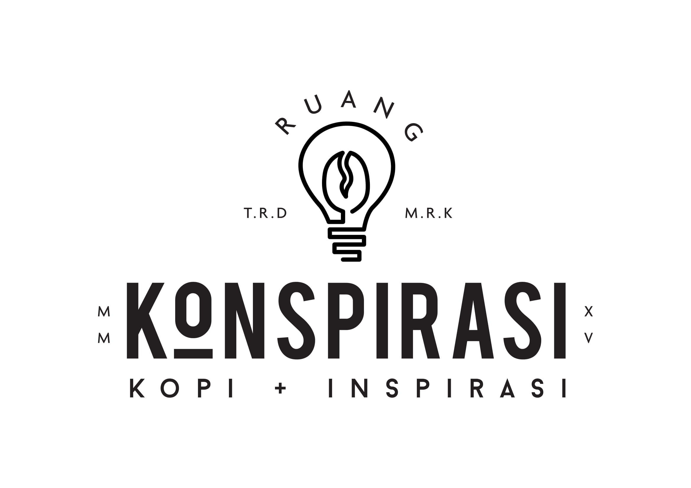 Trademark RUANG KONSPIRASI + T.R.D+ M.R.K + M M + X V + KOPI + INSPIRASI + LOGO