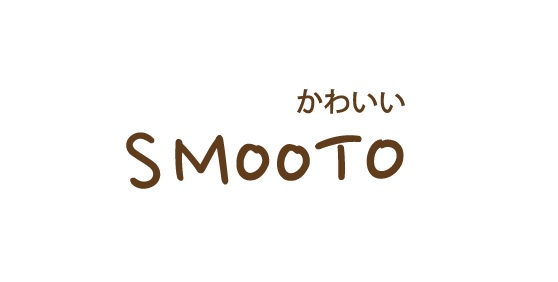 Trademark SMOOTO dan huruf kanji Jepang dibaca ka-wai-i