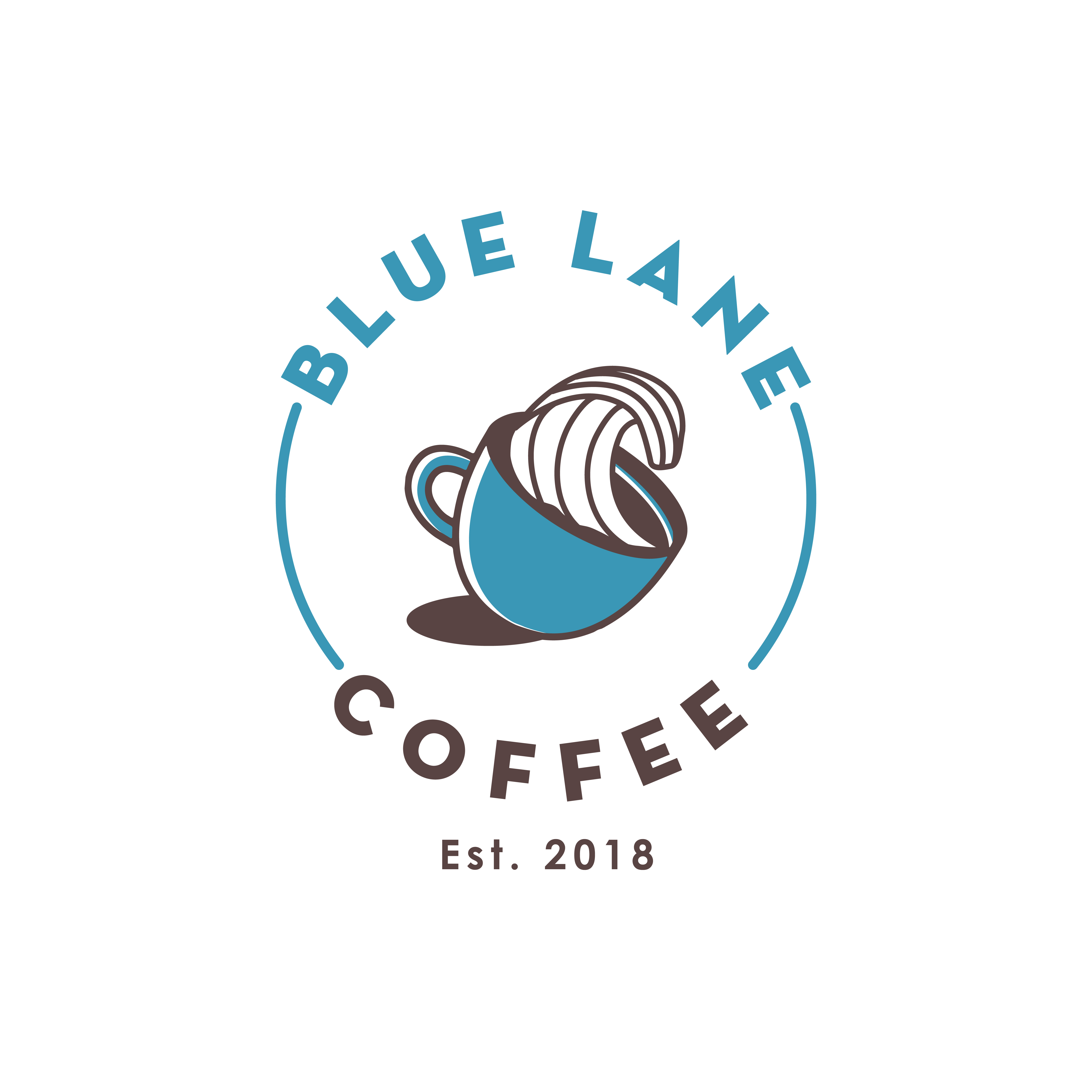 Trademark BLUE LANE COFFEE Est. 2018