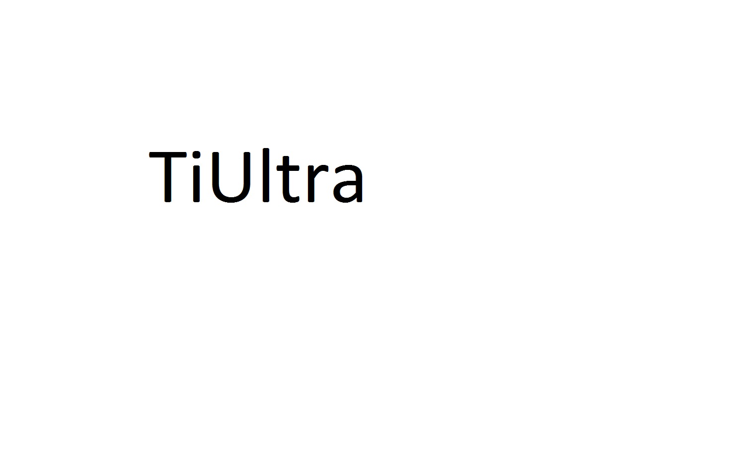 Trademark TiUltra