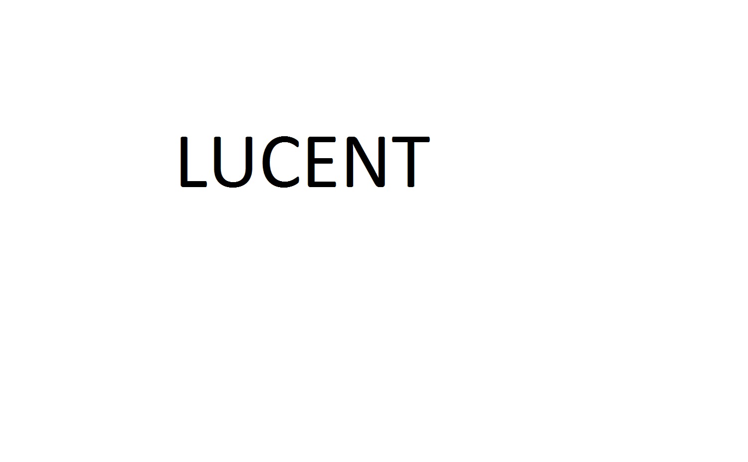 Trademark LUCENT