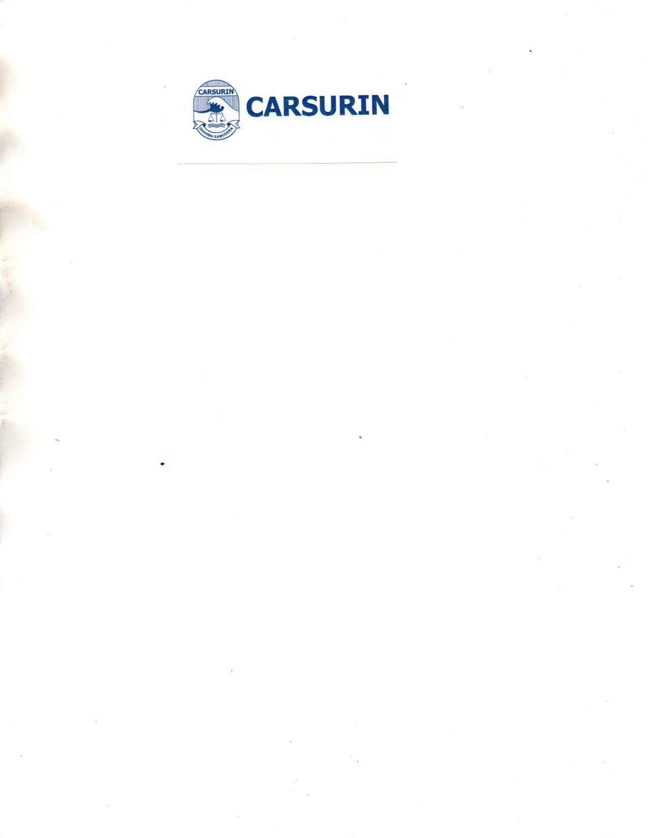 Trademark CARSURIN Dan Logo