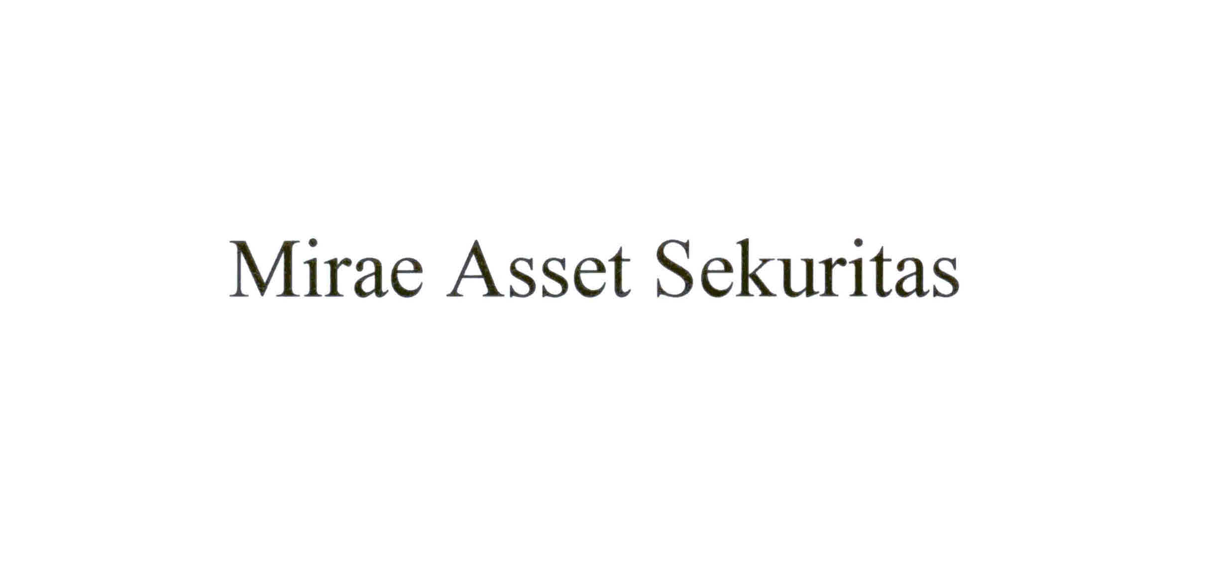 Trademark Mirae Asset Sekuritas