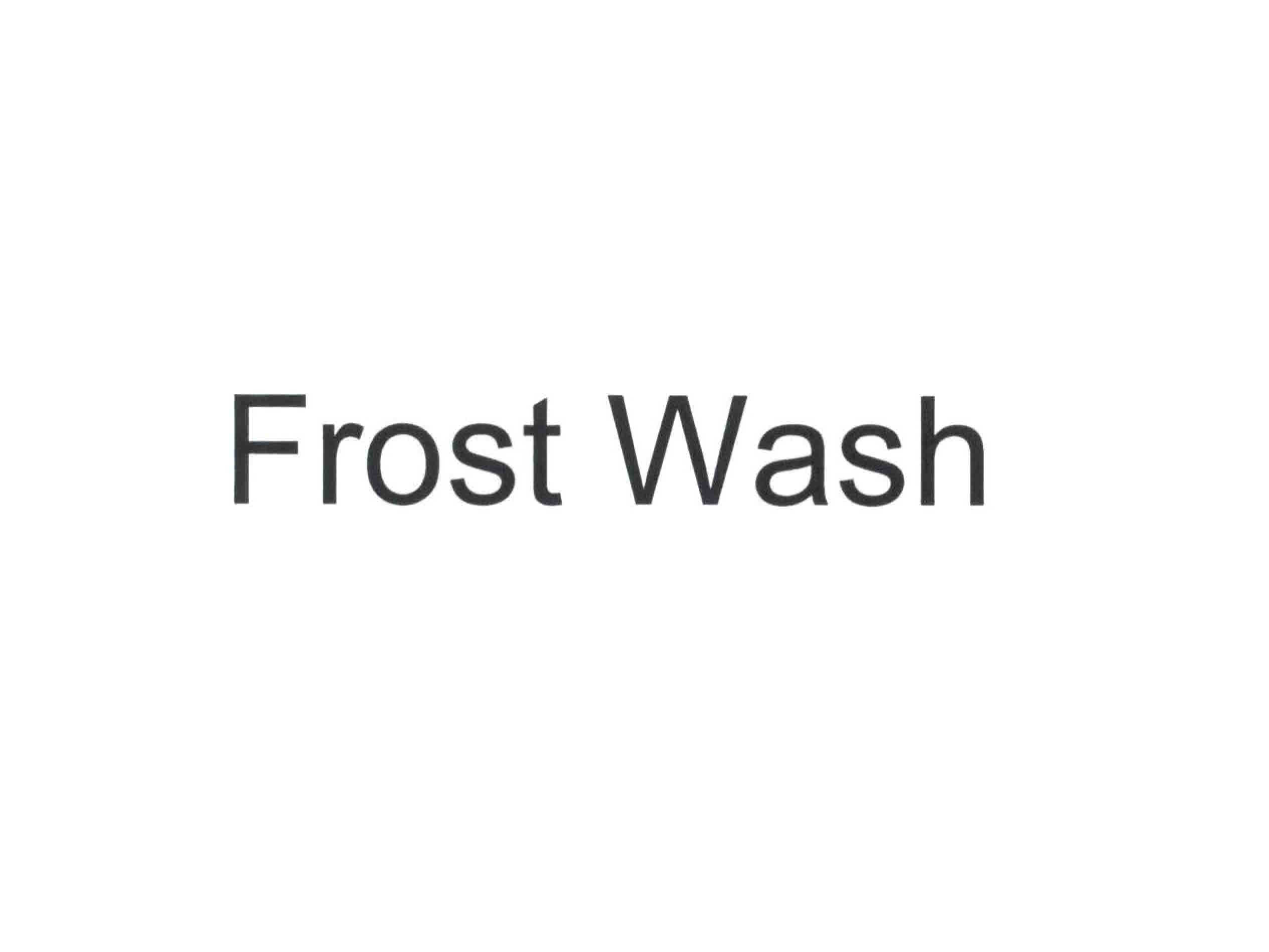 Trademark Frost Wash