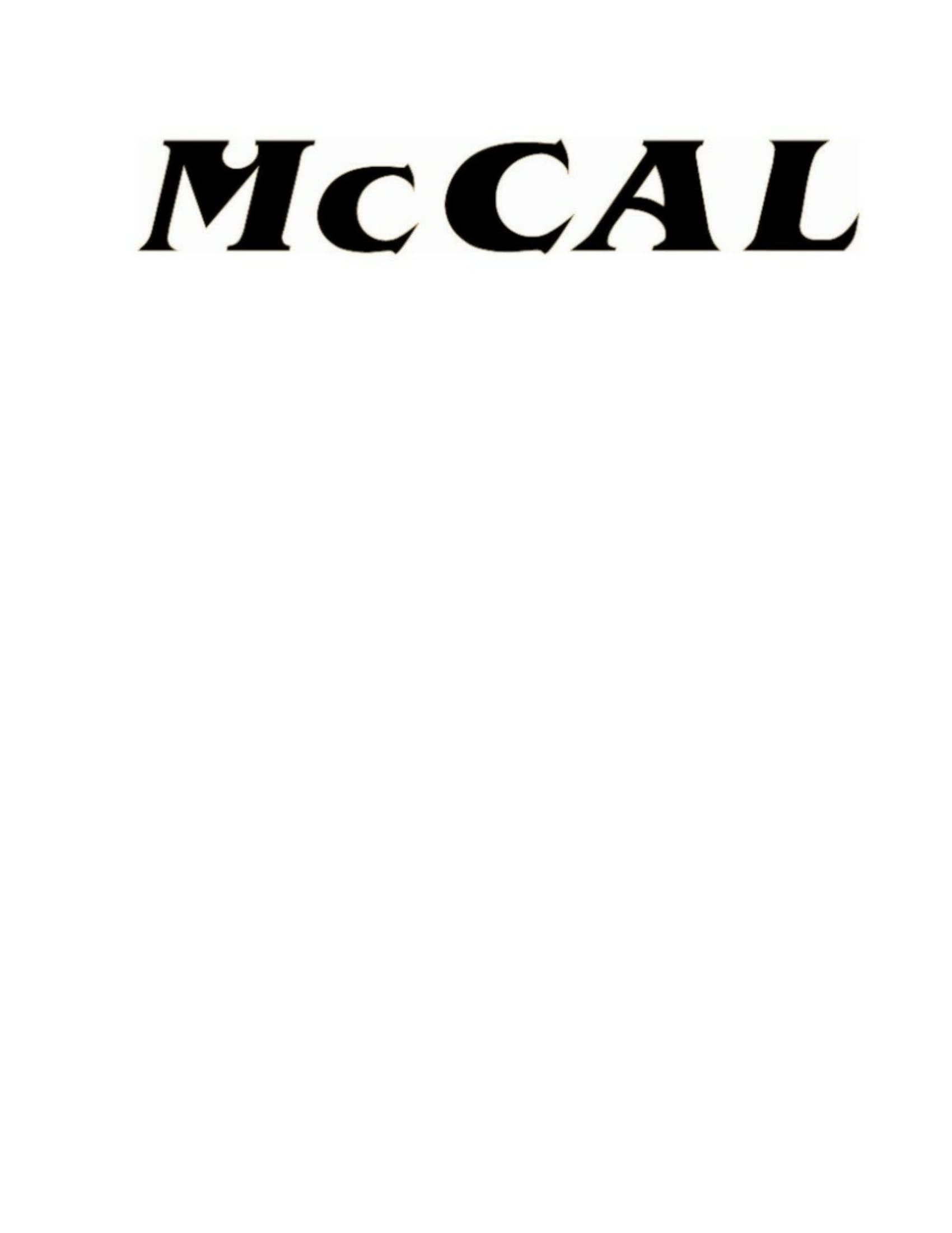 Trademark McCAL