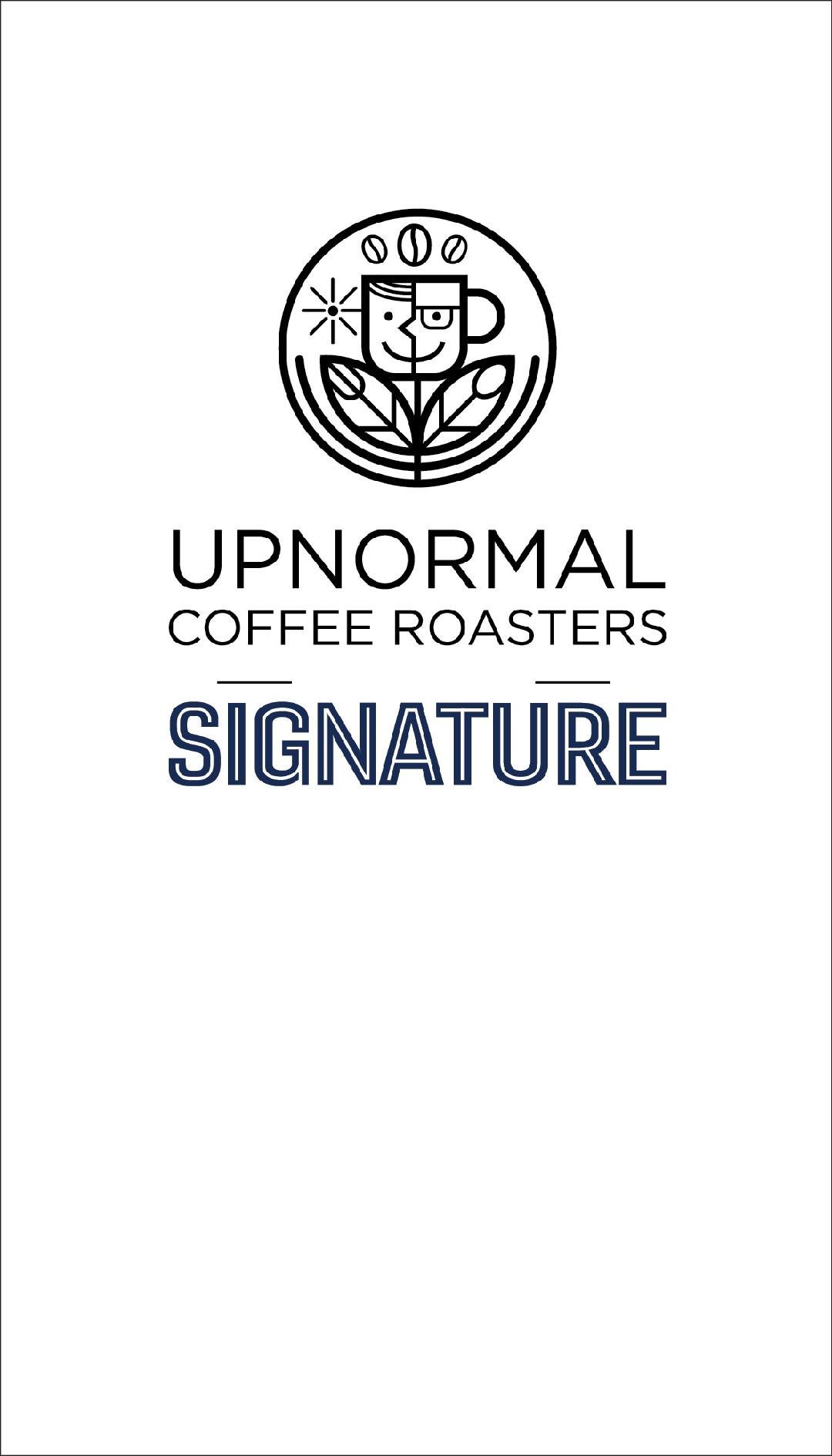 Trademark UPNORMAL COFFEE ROASTERS SIGNATURE + LUKISAN