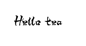 Trademark Hello tea