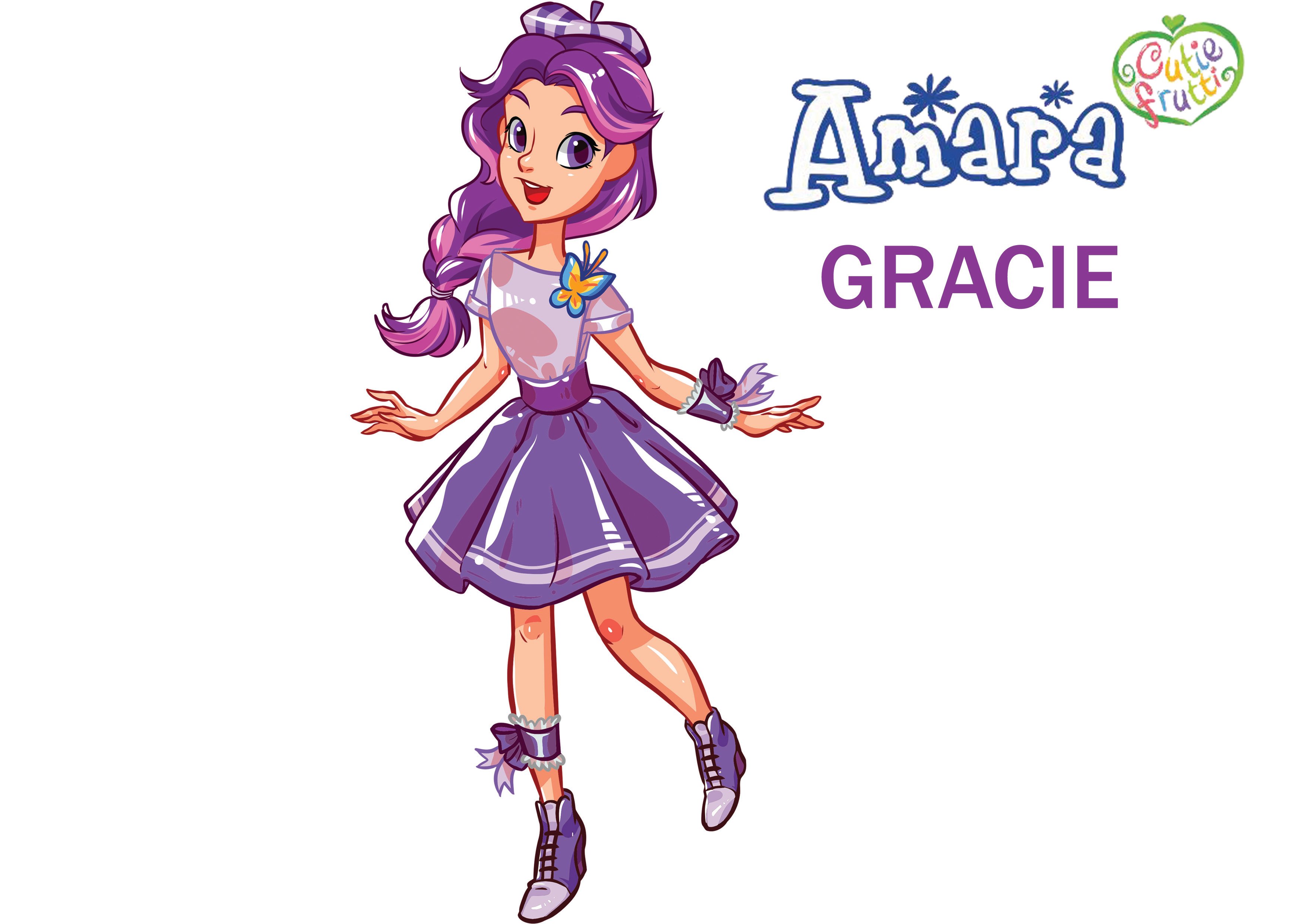 Trademark AMARA GRACIE CUTIE FRUTTI + LUKISAN