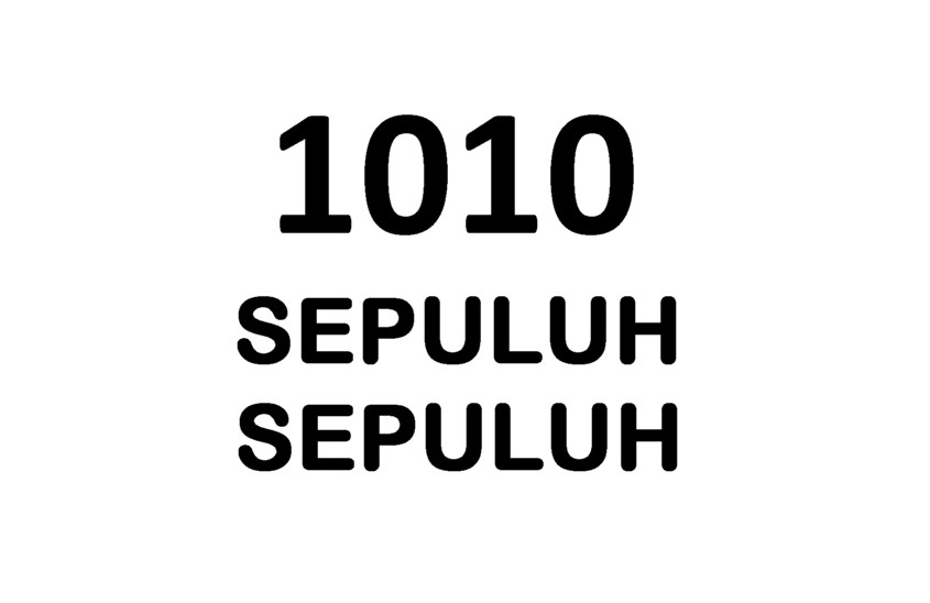 Trademark 1010 - SEPULUH SEPULUH