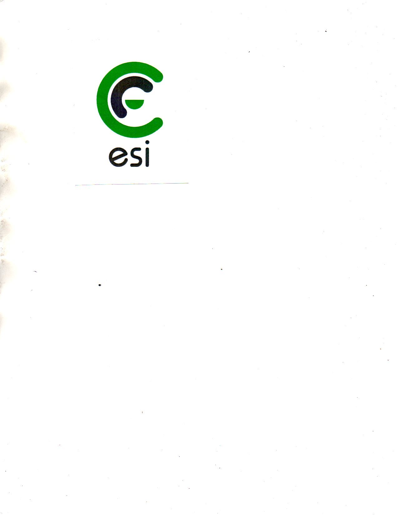 Trademark ESI dan Logo