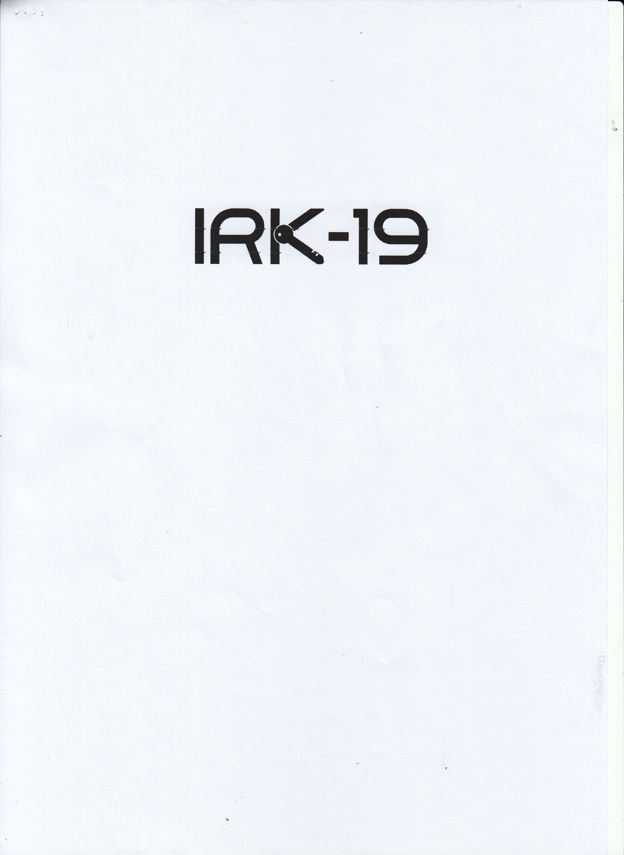 Trademark IRK-19