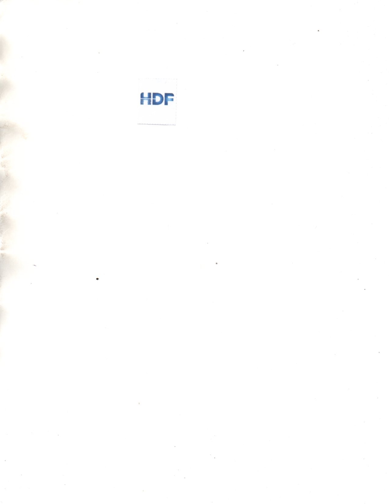 Trademark HDF