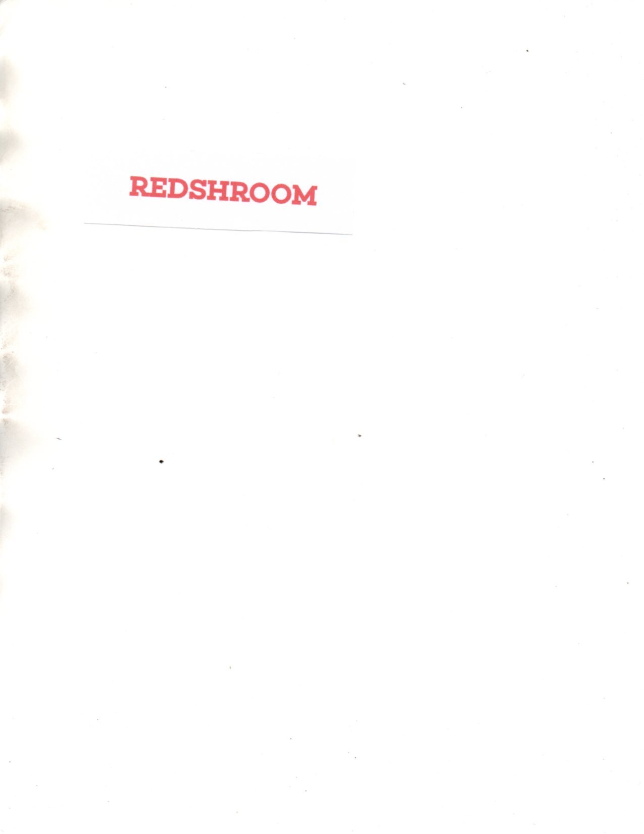 Trademark REDSHROOM