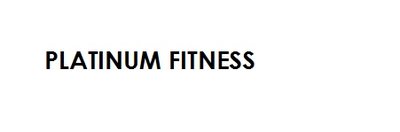 Trademark PLATINUM FITNESS