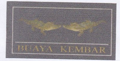 Trademark BUAYA KEMBAR & LOGO