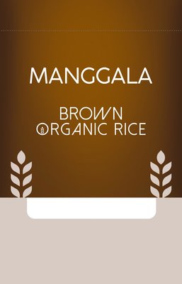 Trademark MANGGALA BROWN ORGANIC RICE