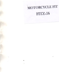 Trademark MOTORCYCLE FIT FITZ-5S