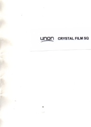 Trademark UNON CRYSTAL FILM SQ