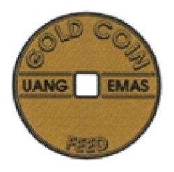 Trademark GOLD COIN (device)