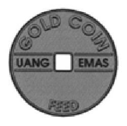 Trademark GOLD COIN (device)