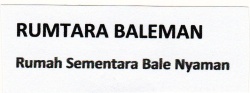 Trademark RUMTARA BALEMANRumah Sementara Bale Nyaman