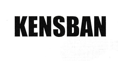 Trademark KENSBAN