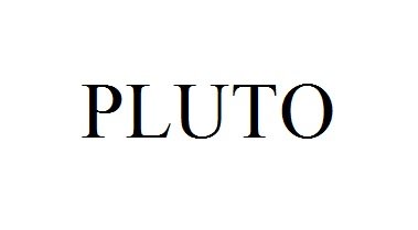 Trademark PLUTO