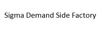 Trademark Sigma Demand Side Factory