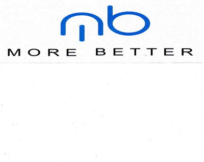 Trademark MORE BETTER ( MB )