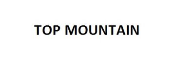 Trademark TOP MOUNTAIN