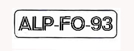 Trademark ALP-FO-93