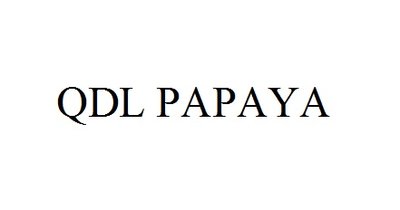 Trademark QDL PAPAYA