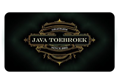 Trademark GRAVFARM JAVA TOEBROEK SINCE 2005