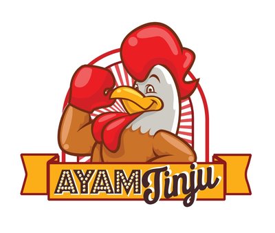 Trademark AYAM TINJU + LUKISAN