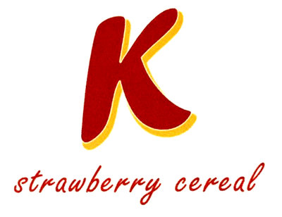 Trademark K STRAWBERRY CEREAL