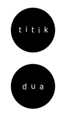 Trademark TITIK DUA+LOGO