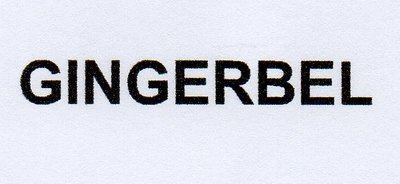 Trademark GINGERBEL