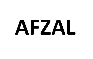 Trademark AFZAL