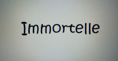 Trademark IMMORTELLE