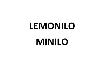 Trademark LEMONILO MINILO