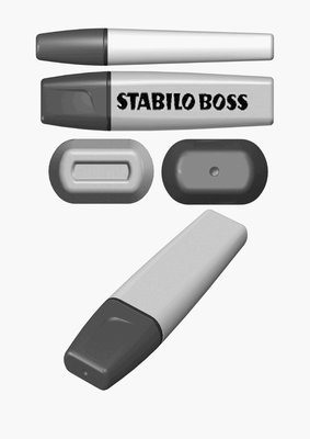 Trademark STABILO BOSS 3D