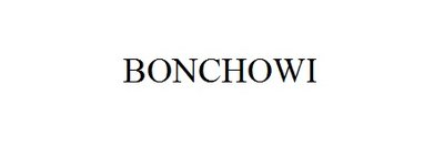 Trademark BONCHOWI