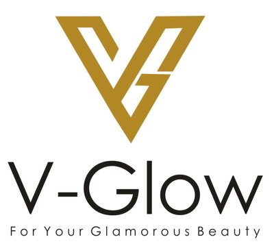 Trademark V-Glow For Your Glamorous Beauty+Logo