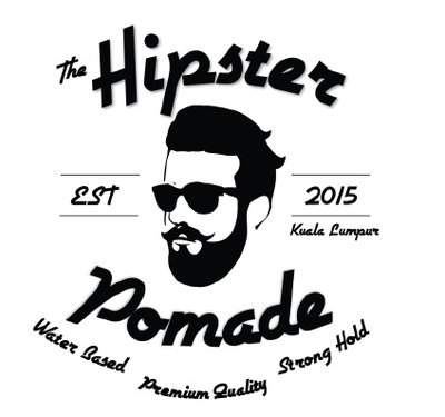 Trademark The Hipster EST 2015 Kuala Lumpur Pomade Water Based Premium Quality Strong Hold