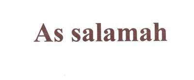 Trademark As Salamah